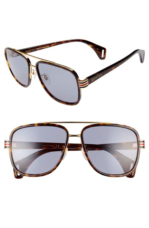 men's gucci havana sunglasses